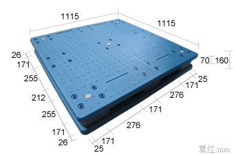 塑膠棧板K-CD-1111