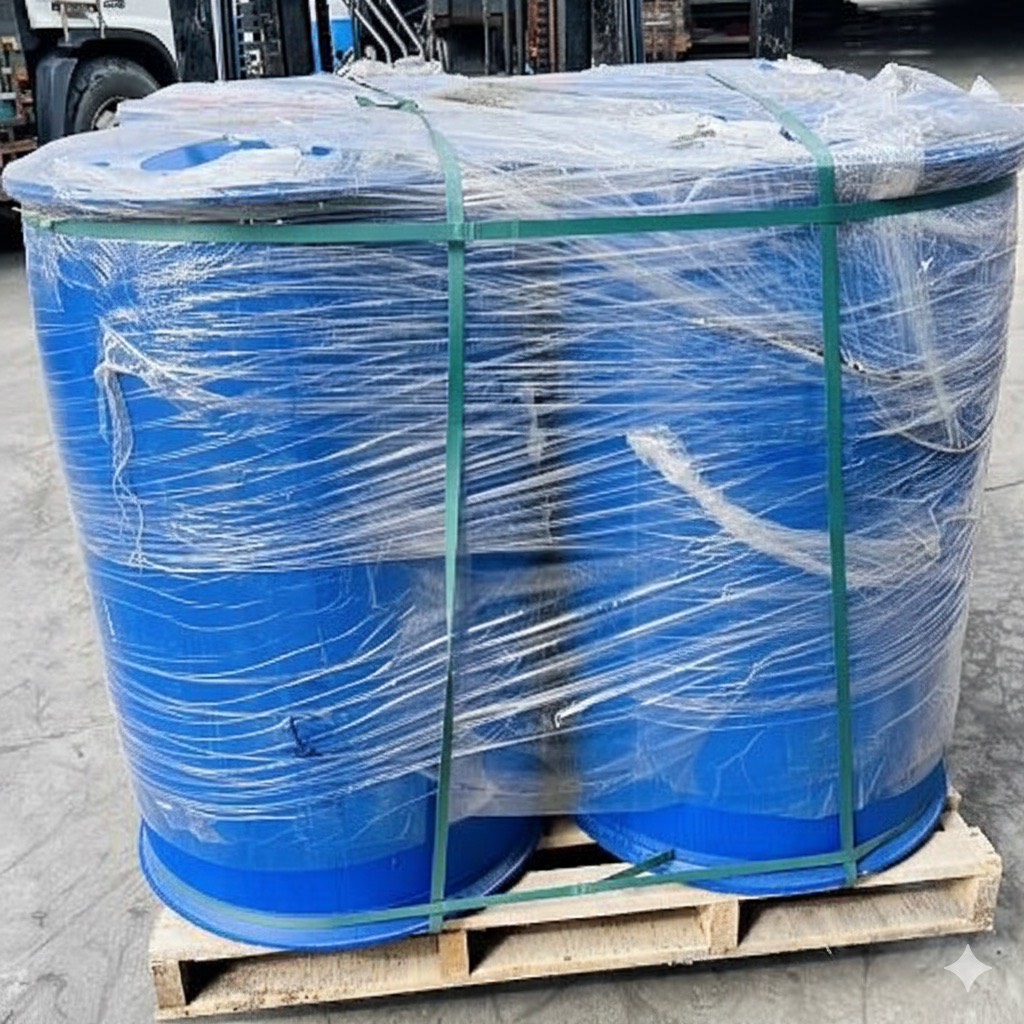 5.中古200L藍桶(沒清洗)【E】TJ013(原裝食品級磷酸)