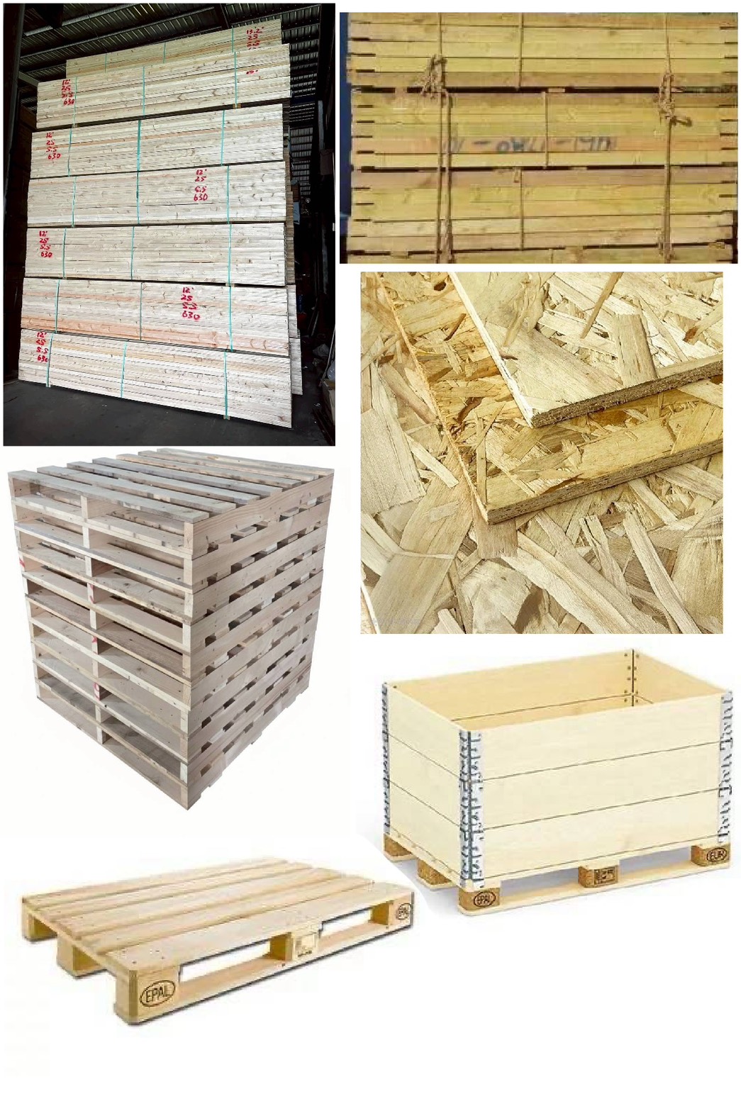 全新木製棧板&木材原料