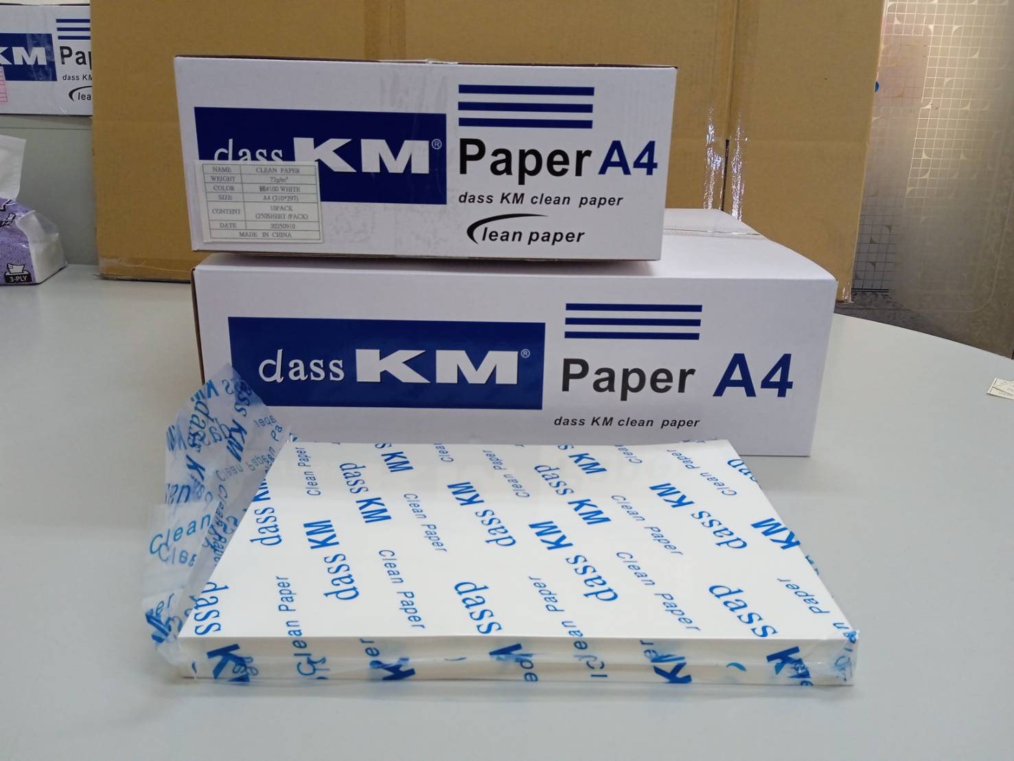 1.F-無塵紙A4-白72G 國#100