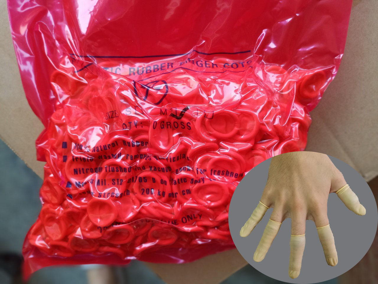 3.F-YE02 乳膠黃色指套