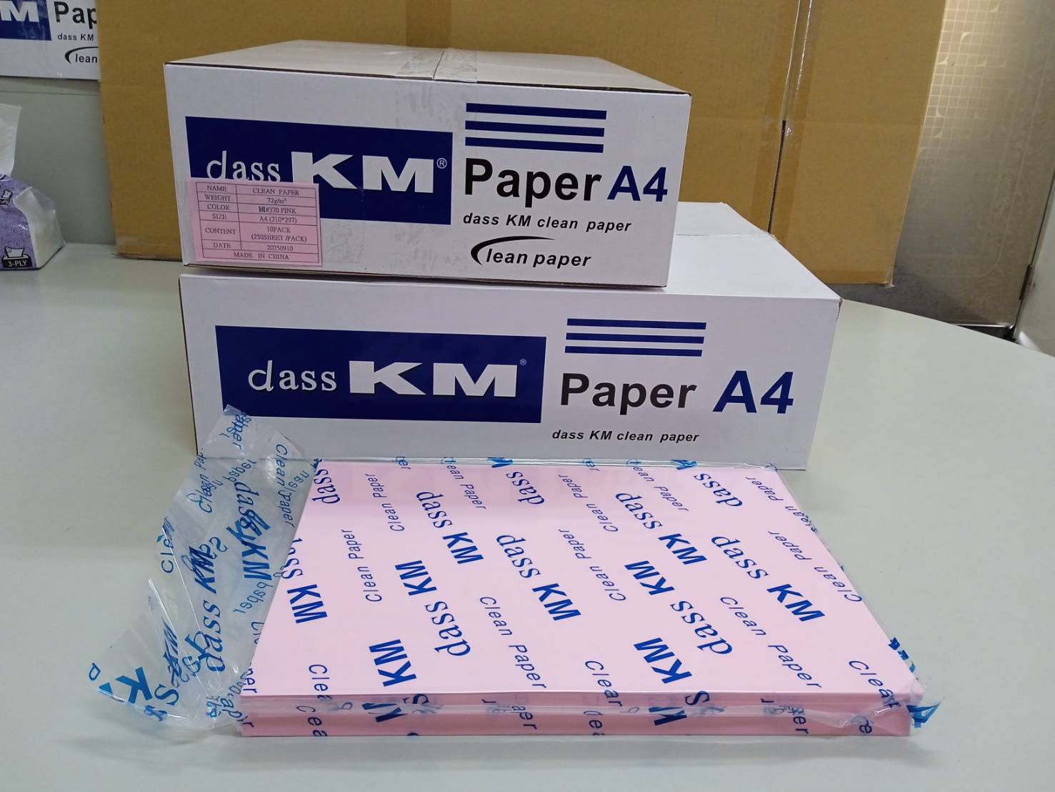 5.F-無塵紙A4-粉72G 國#370