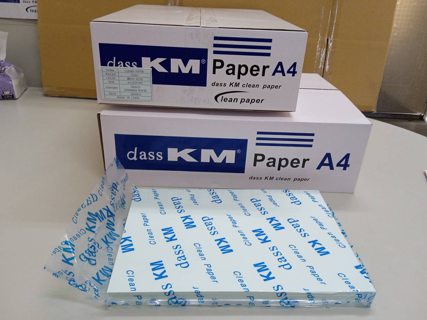 3.F-無塵紙A4-藍72G 國#341