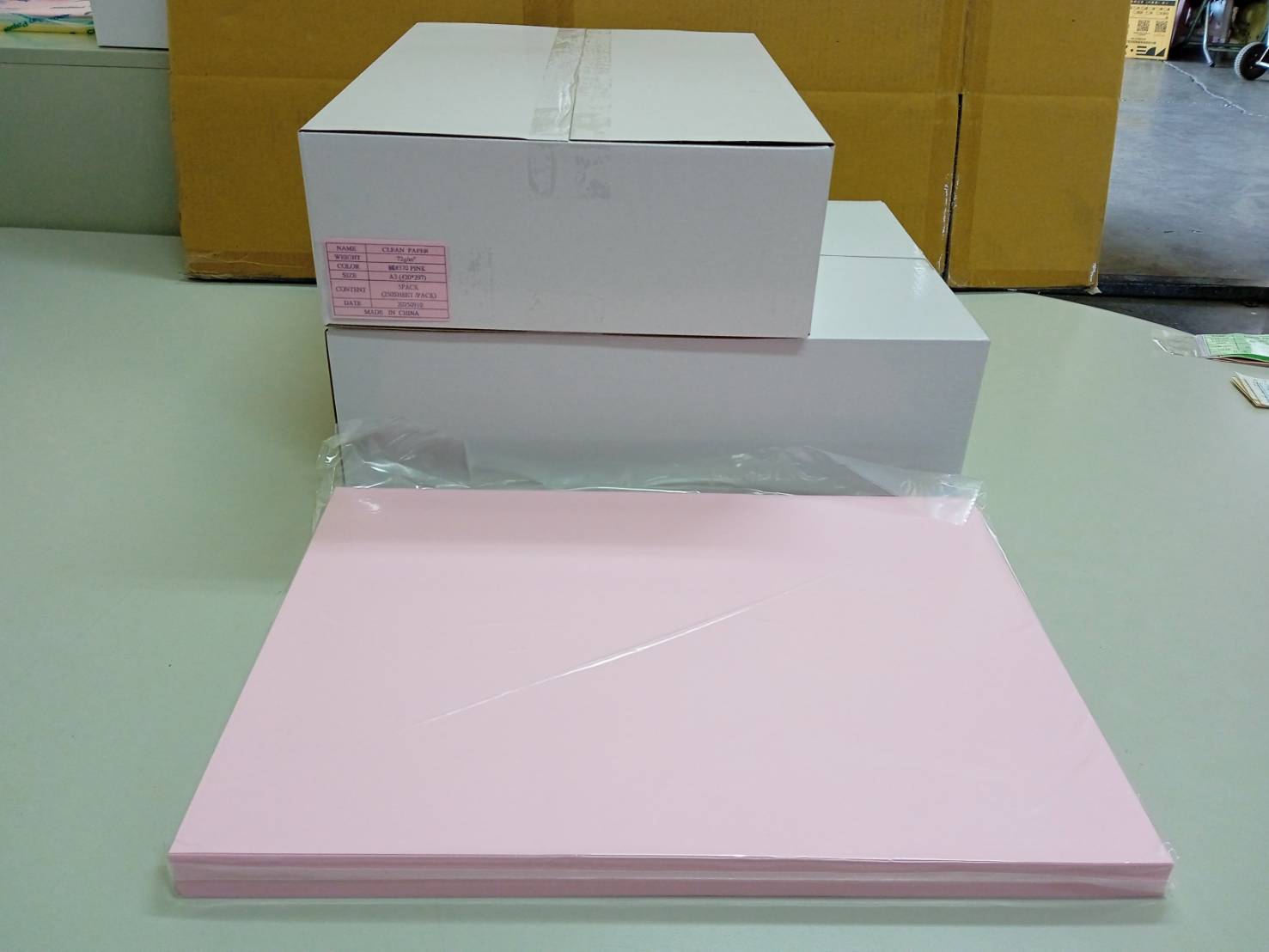 17.F-無塵紙A3-粉72G 國#370