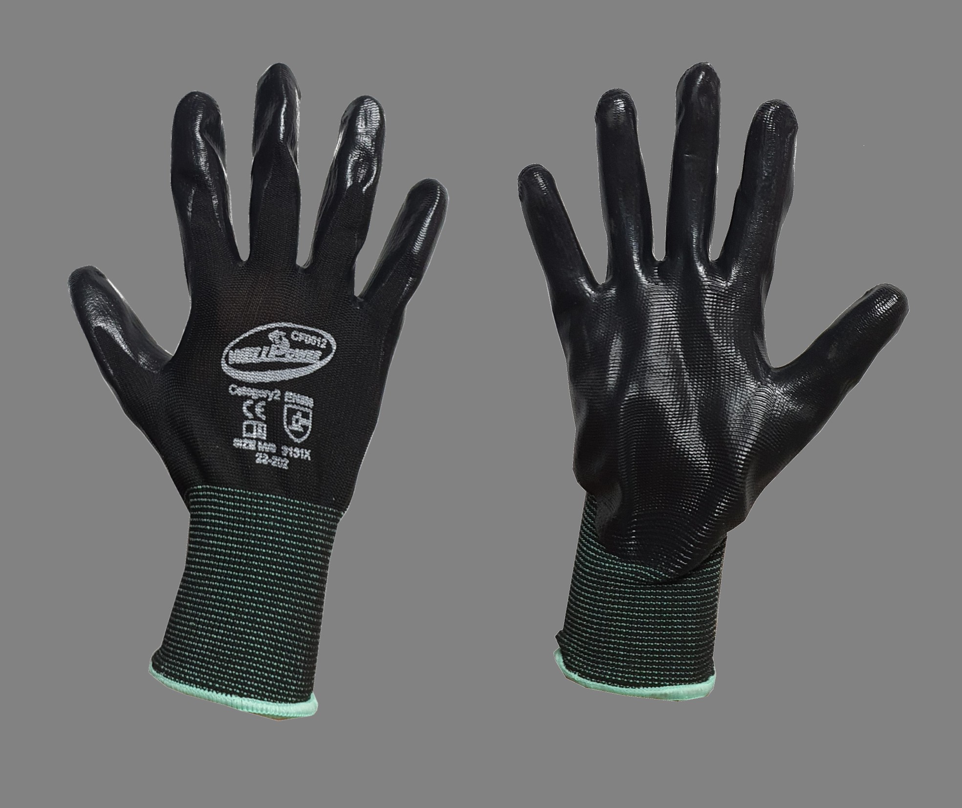 5.CF0012-13針沾NBR手套(EN388:3131)