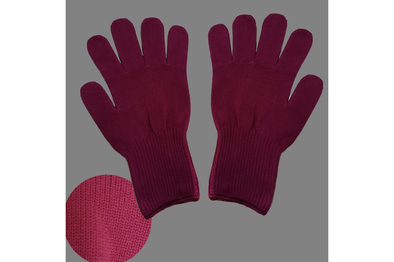 6.尼龍手套10針-暗紅-打裝