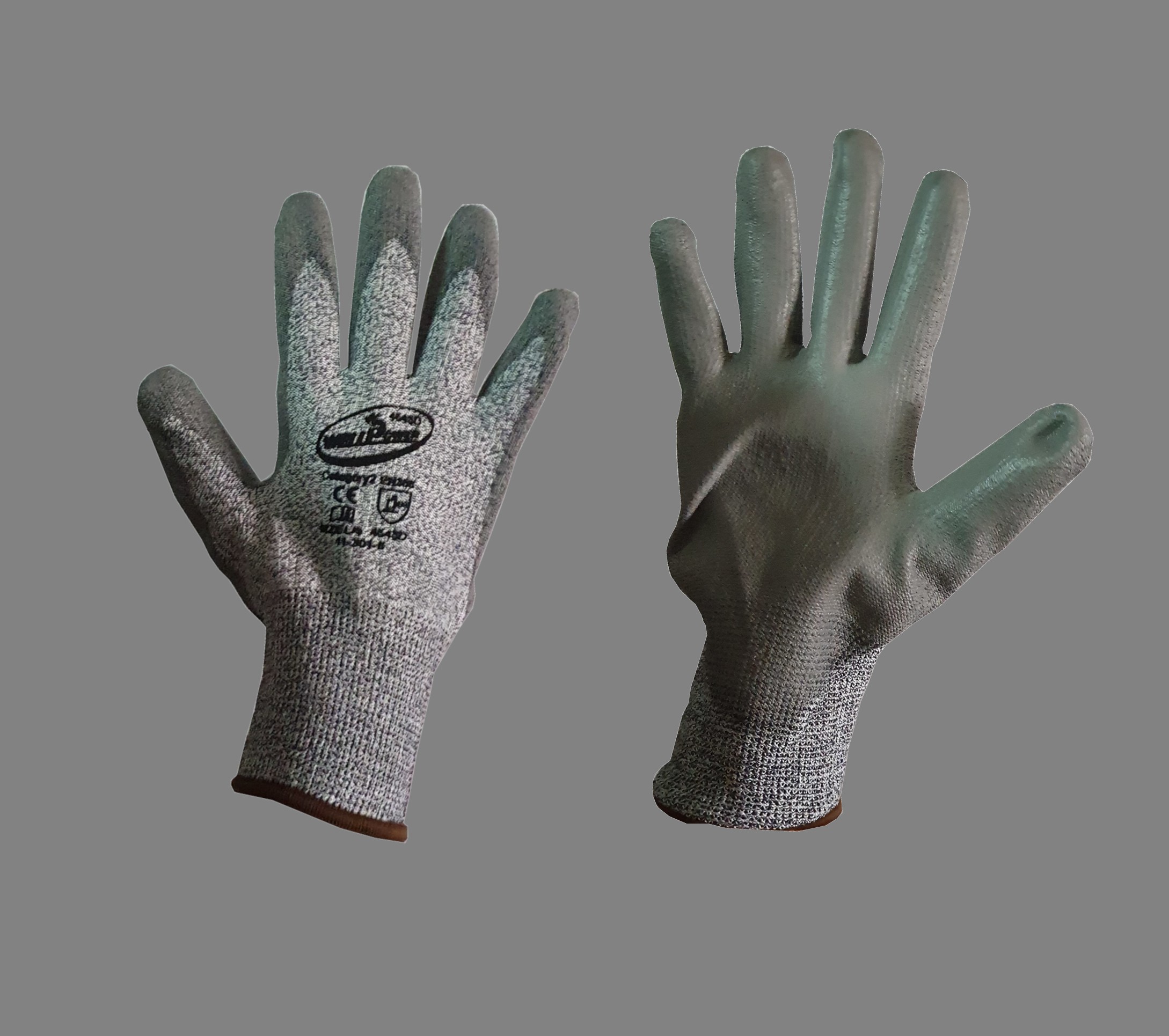 4.4543D-耐切割手套PU-5級