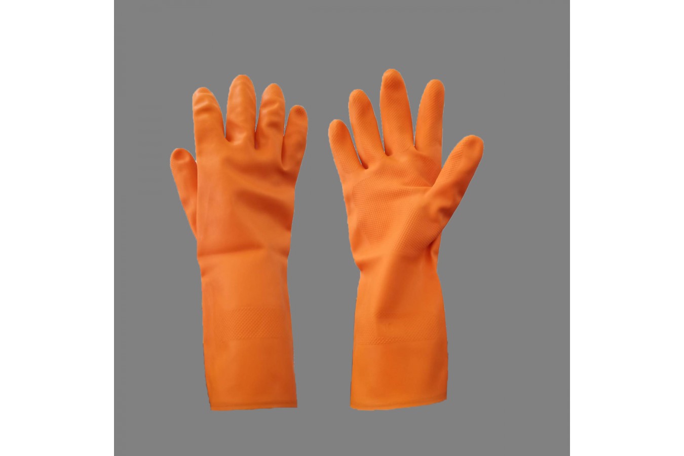 7.家用單色手套-橘(有內裡)