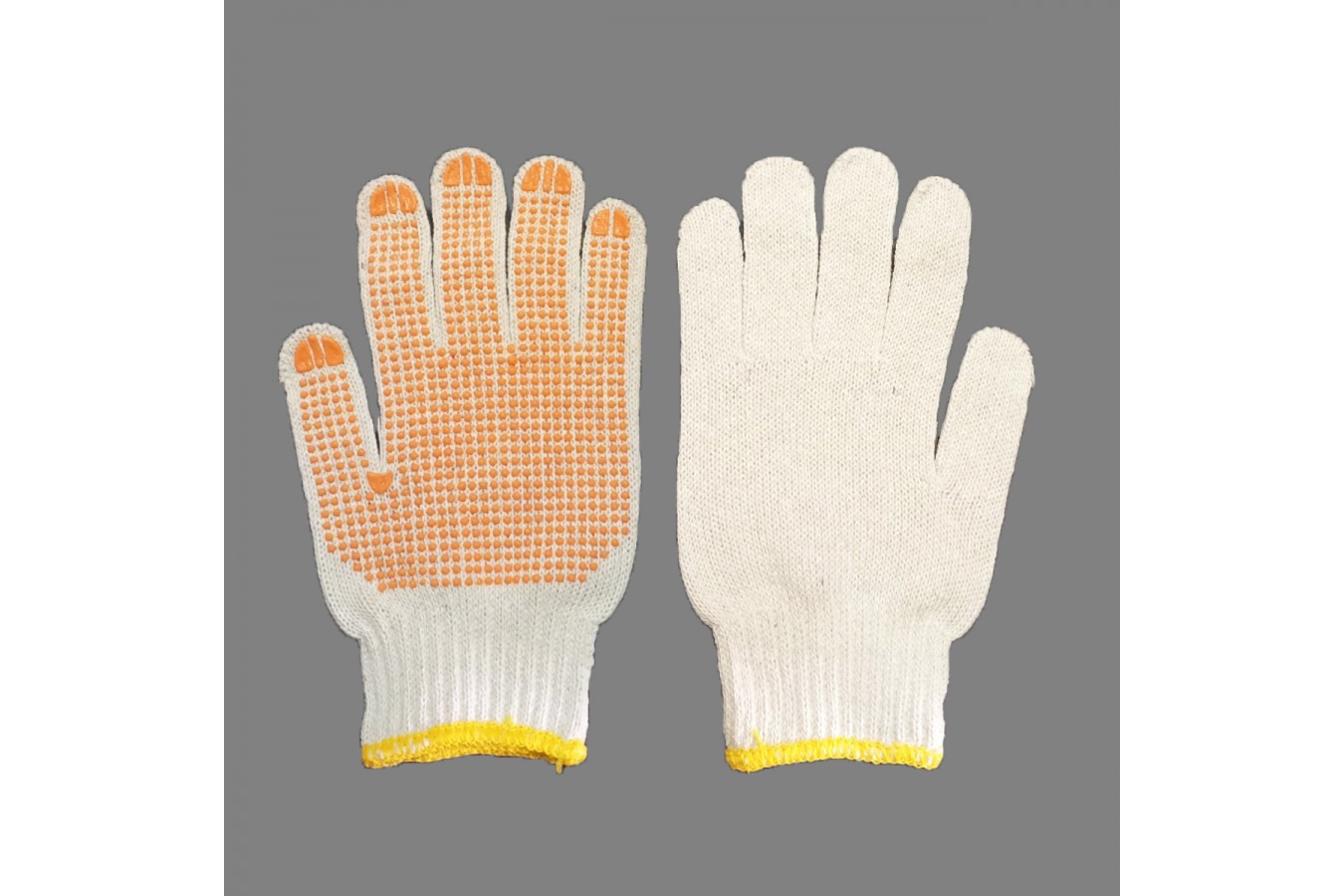 2.點膠止滑手套-黃邊-900g