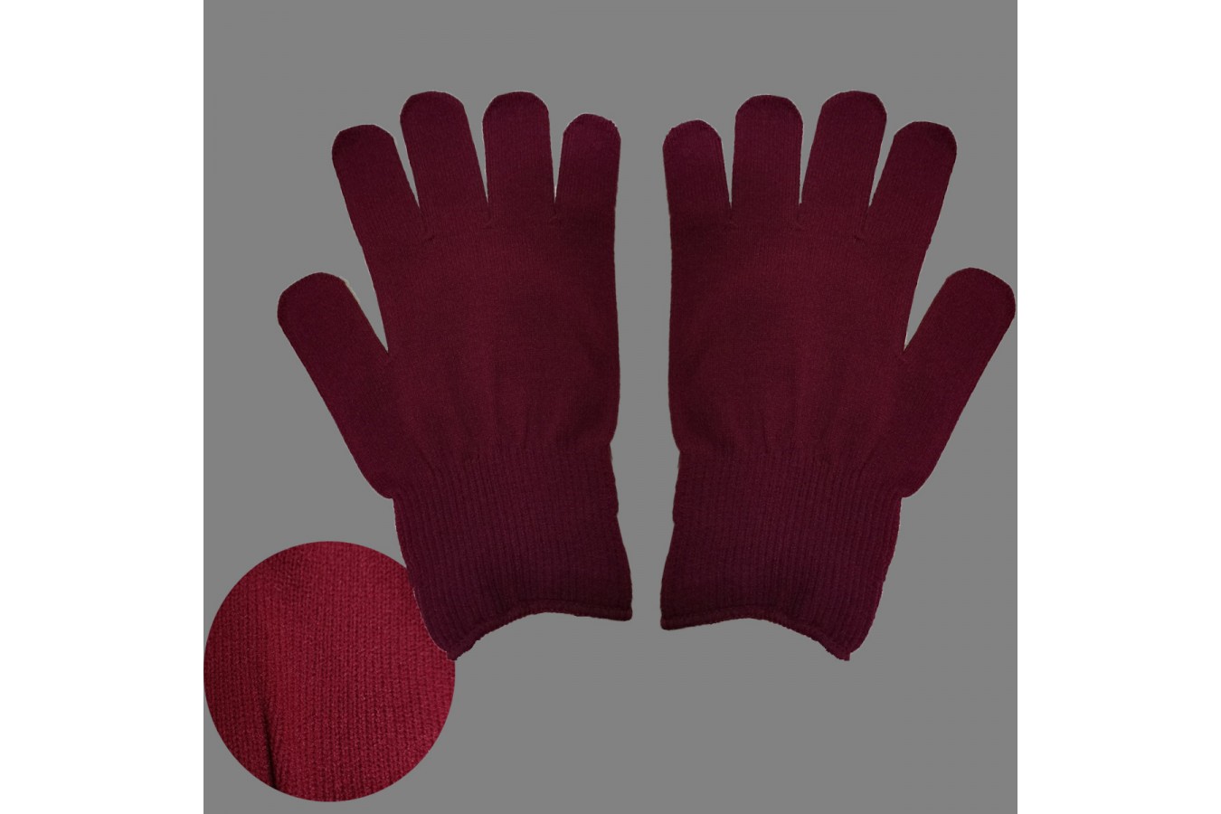 4. 尼龍手套13針-暗紅-打裝