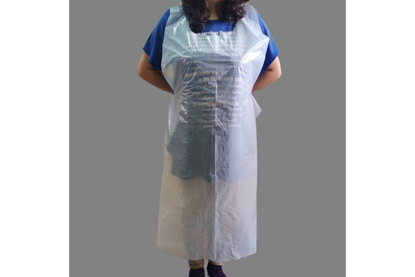 7.塑膠圍裙-PE-白