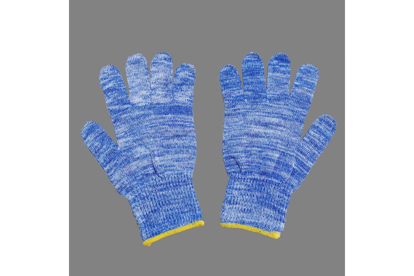 1.尼龍手套(10針16兩花色)黃邊