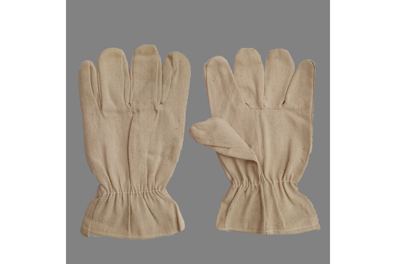 9.F-帆布手套-BB1-斜紋布-束口