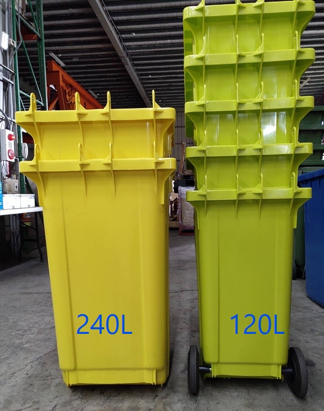 2.240公升兩輪式資源回收垃圾桶(S)