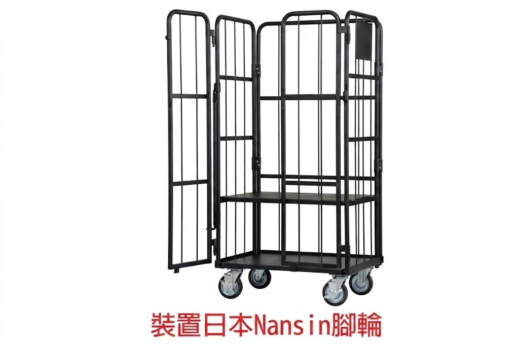 標準型物流台車（黑色烤漆）消光黑 M-F07-06
