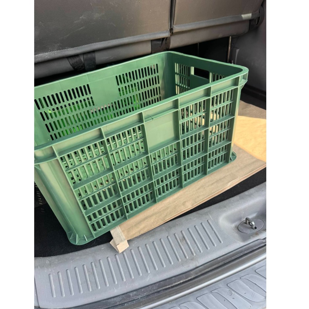 【F】中古塑膠折疊籠(TE077)