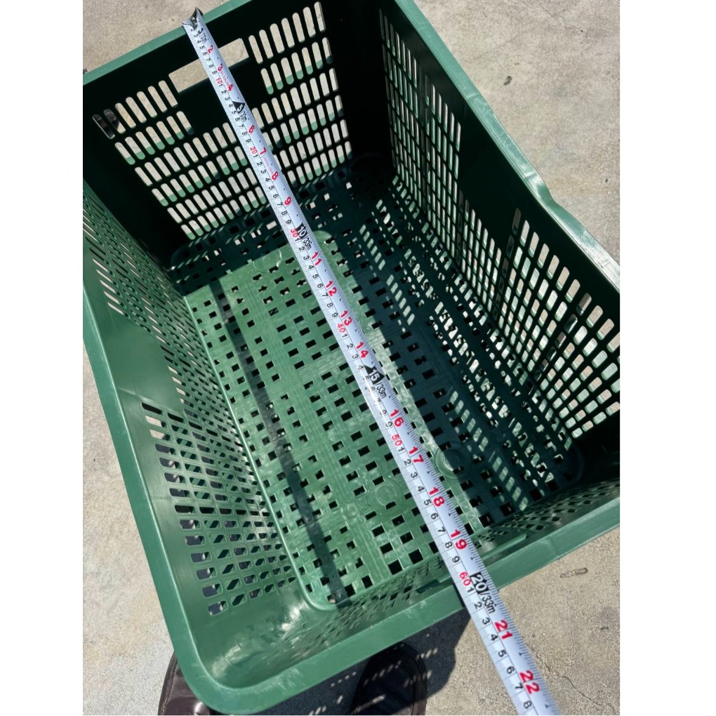 【F】中古塑膠折疊籠(TE077)
