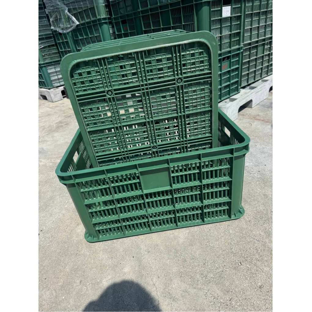 【F】中古塑膠折疊籠(TE077)