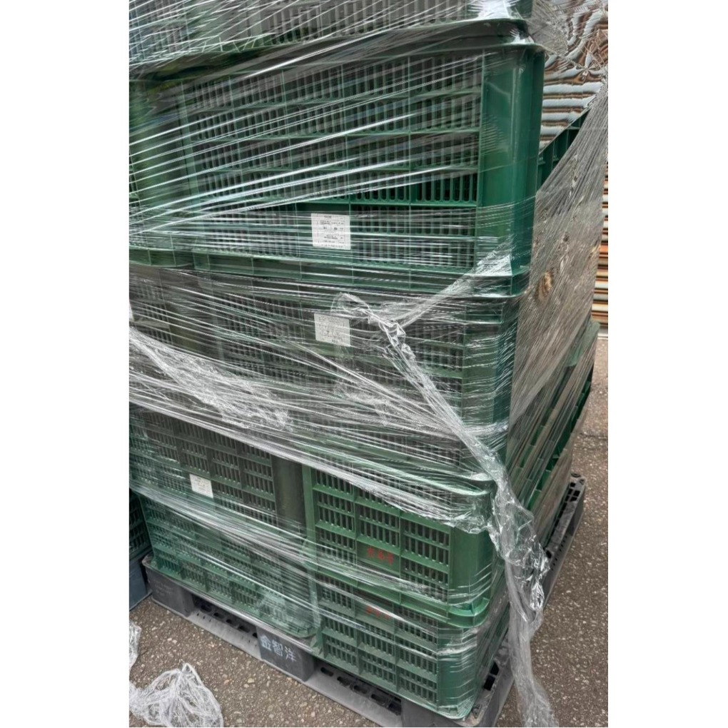 【F】中古塑膠折疊籠(TE077)