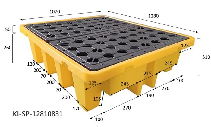 2.IBC桶專用防漏棧板 KI-SP-12810831