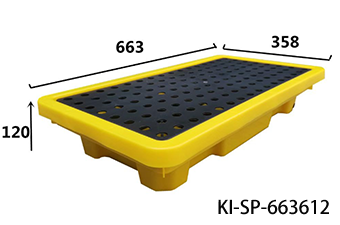 25.實驗室及小桶型防漏棧板 KI-SP-663612