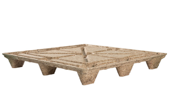 24. V-ST4-130110-91 標準九磚綠色木屑環保棧板