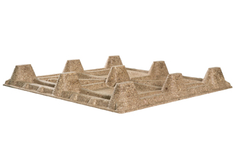 24. V-ST4-130110-91 標準九磚綠色木屑環保棧板