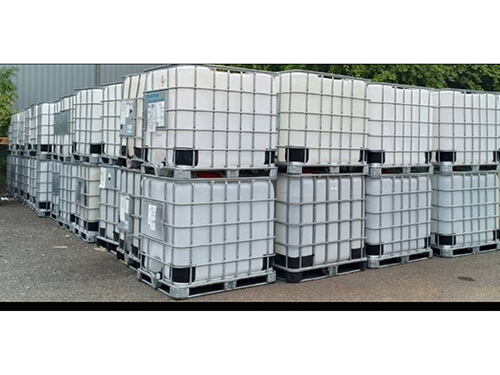 《有清洗》中古IBC化工桶【E】A319(原裝內容物:電鍍添加劑或電鍍光澤劑)