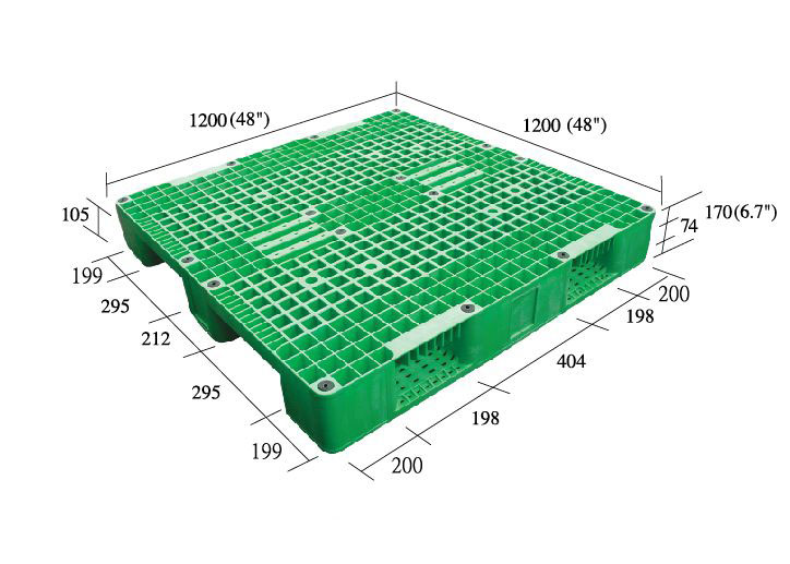 17.S-A4-1212-CX單面型棧板