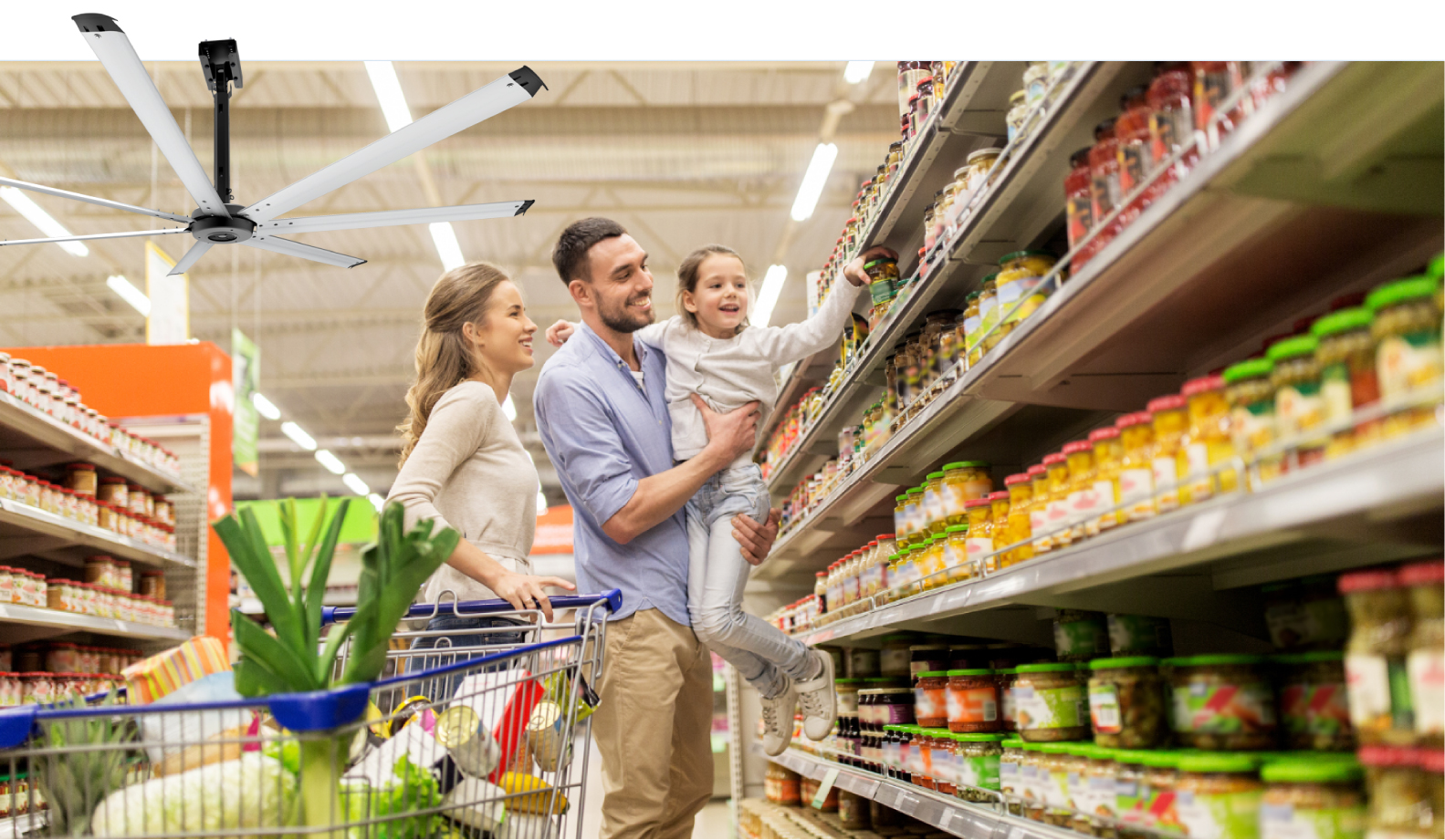 大風量工業節能大吊扇