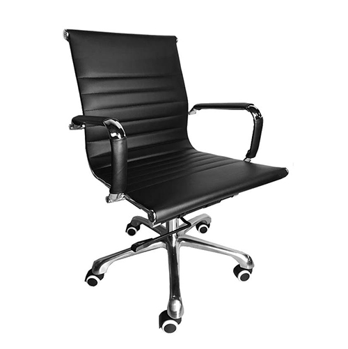 C-SJ-30 高透氣皮革座墊辦公椅