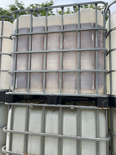 《微清洗》中古IBC化工桶【J】(TE375)(原裝內容物:飼料添加劑，無毒)