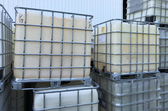 《沒清洗》中古IBC化工桶【O】TE252(原裝內容物:水性原料)