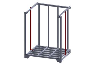 側護立桿(活動式)