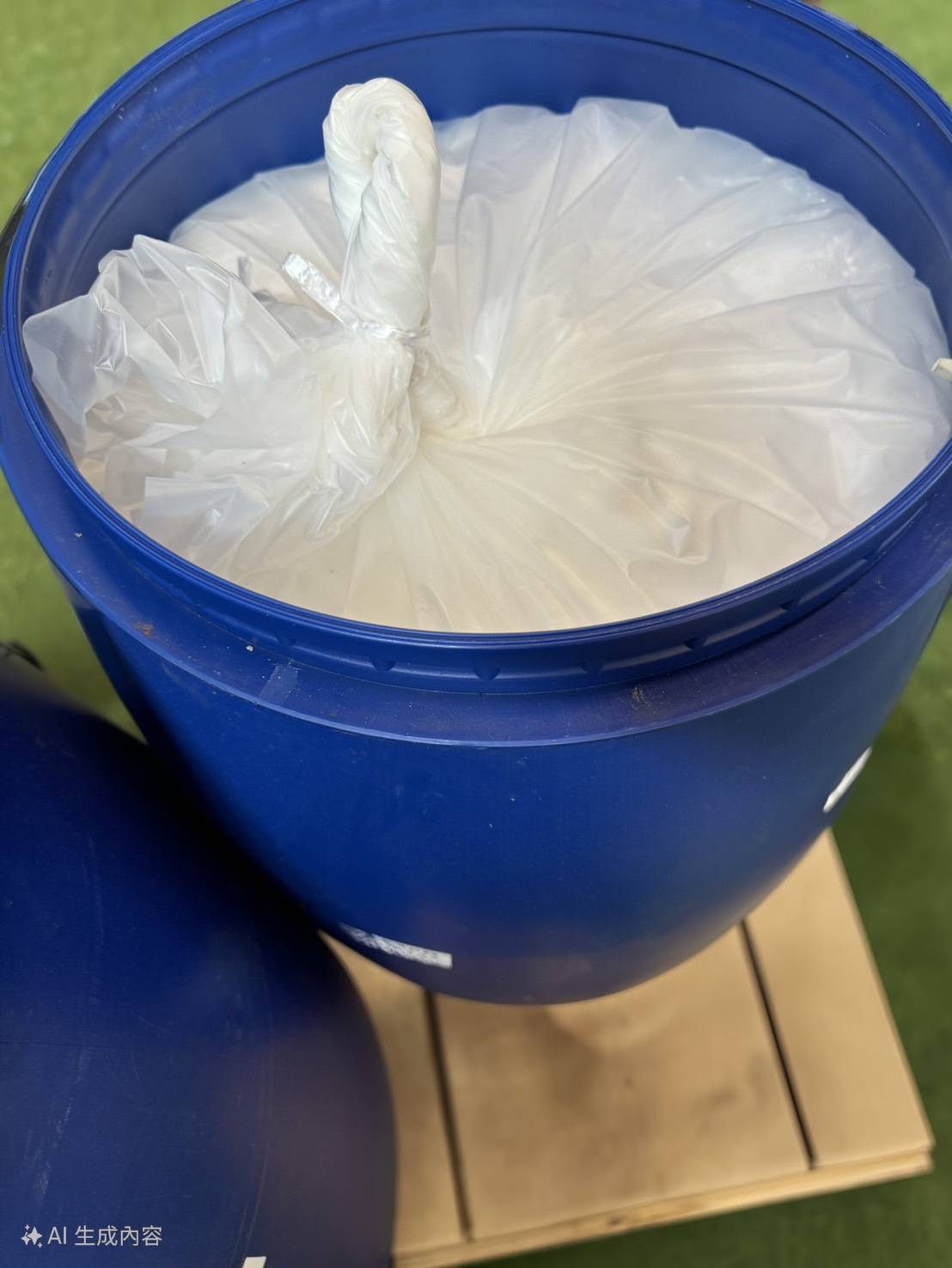 1.中古120L藍桶【A】TE248(原裝為食品原料)