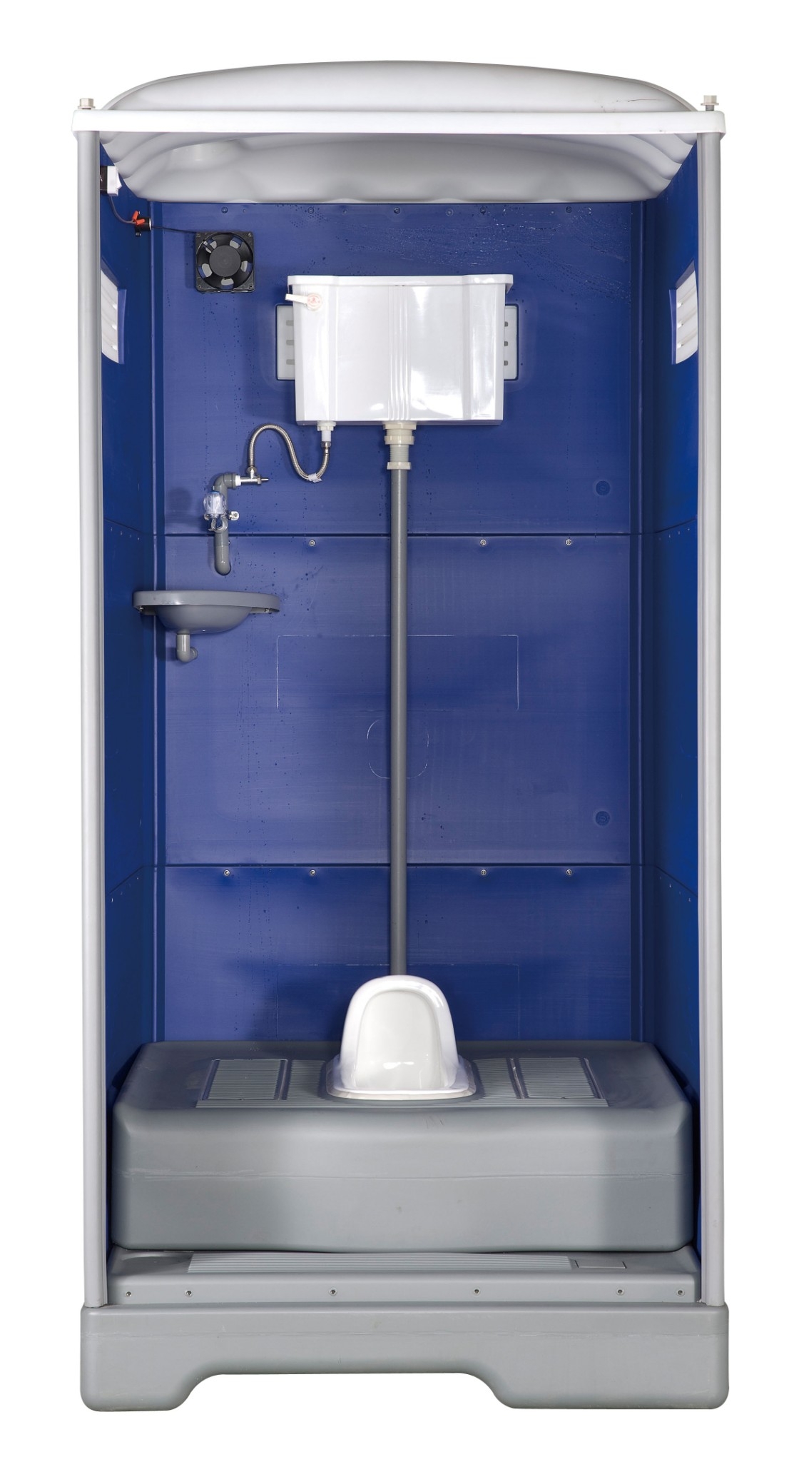 01.型號【AC-DOS-859】排放式流動廁所-蹲式有帽緣陶瓷便盆