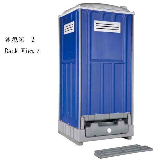 04.型號【AC-RTSQ-90】抽屜式流動廁所(蹲式)