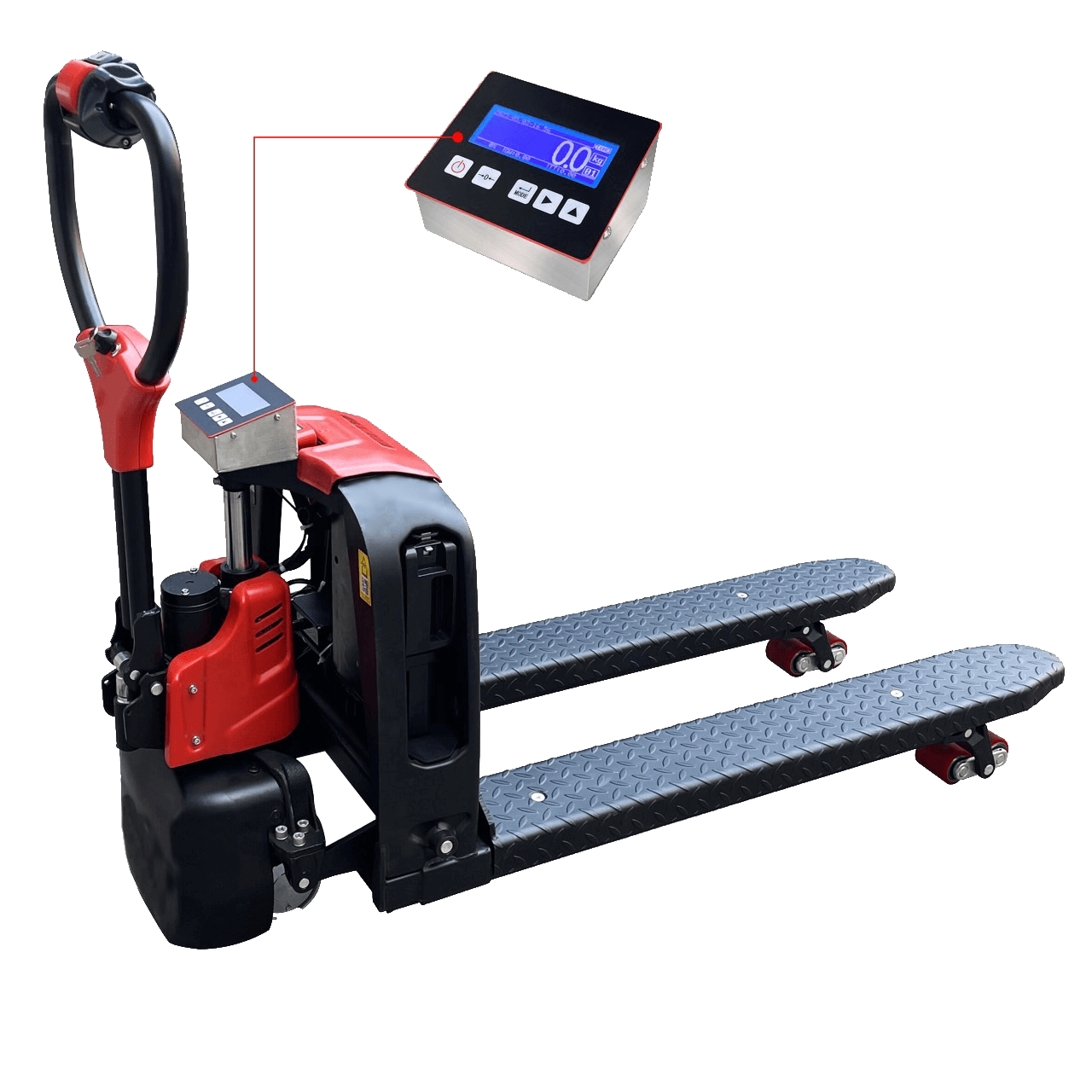 全電動拖板車秤-E