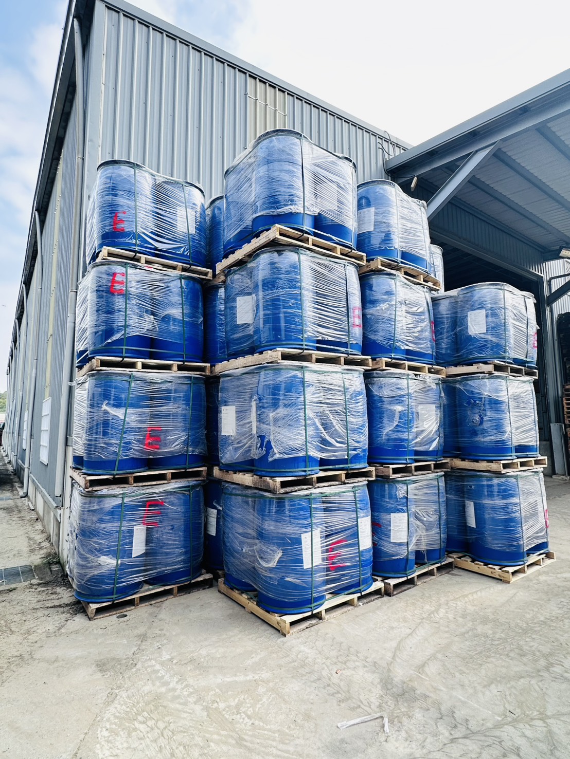 5.中古200L藍桶(沒清洗)【E】TJ013(原裝食品級磷酸)