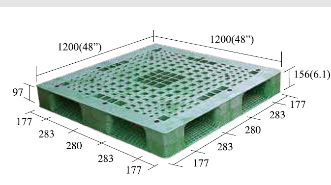 33.S-D4-1212-CX單面型棧板
