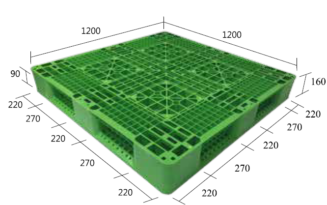 35.S-D4-1212-CX2單面型棧板