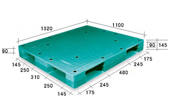 塑膠棧板P-SC-132110-150 E/CP