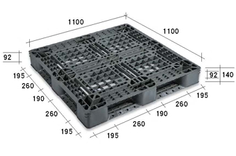 塑膠棧板P-SCJ-110110-140 E/CP/P/FP