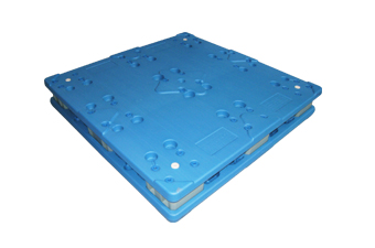 塑膠棧板K-D化工桶系列(平面無洞設計 可建置鋼管)