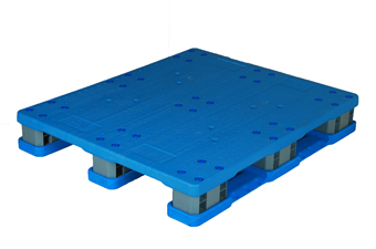 全新塑膠棧板K-QB系列(平面無洞設計 可建置鋼管)