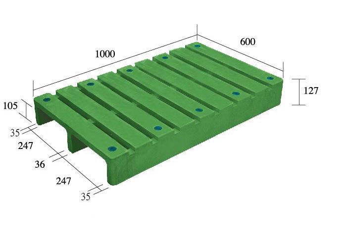 S-S2-1060-CG單面型棧板
