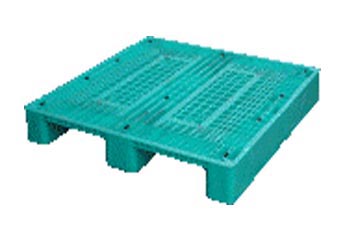 塑膠棧板Z-HS2 單面川字型二方插網面