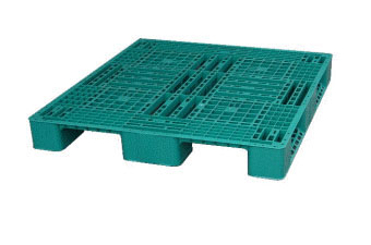 塑膠棧板Z-LS4 單面川字型四方插網面