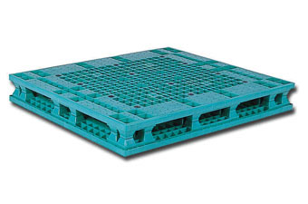 塑膠棧板Z-QQ 雙面使用型四方插網面