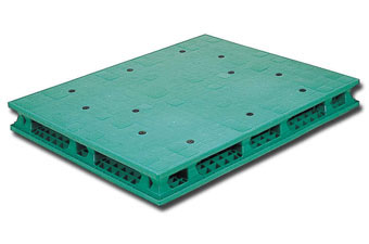 塑膠棧板Z-QQII 雙面使用型四方插密面